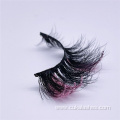 classic natural 20mm lashes pink glitter mink eyelashes